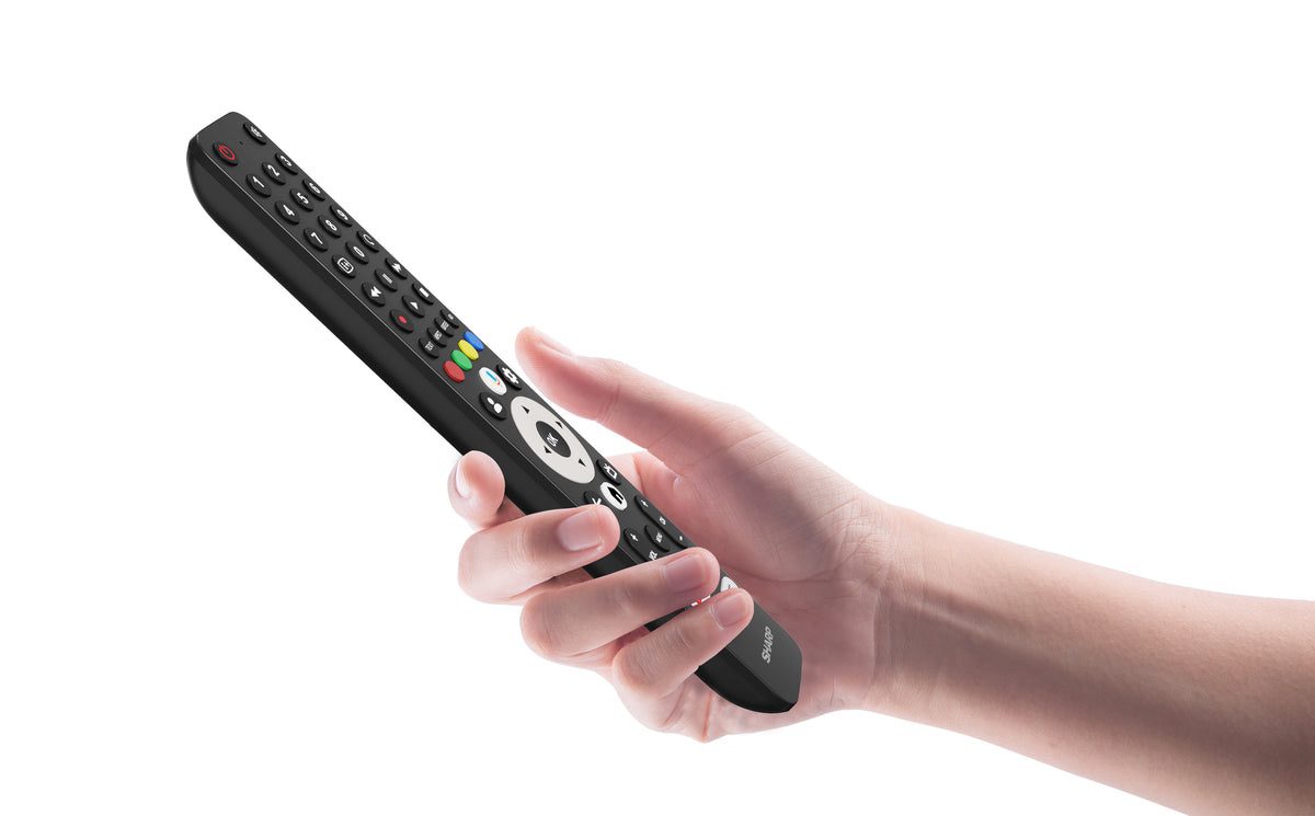 Téléviseur SHARP 75 pouces 4K UHD HDR - Modèle 4T-C75FJ1NX - Google TV Intégrée, Chromecast et Design Moderne