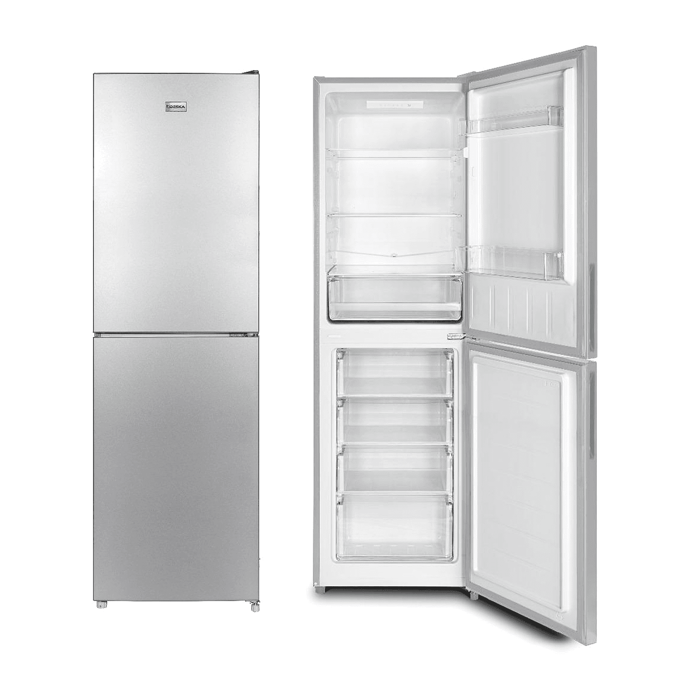 RÉFRIGÉRATEUR - COMBINÉ - DESKA BF309DK – 4 TIROIRS CONGÉLATEUR – GRIS
