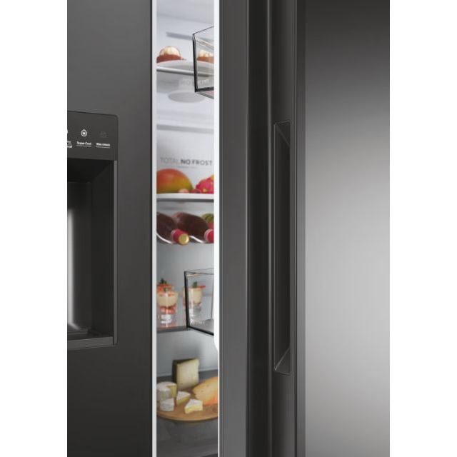 Réfrigérateur Américain - Haier - HSW59F18EIPT-  Side-by-Side 515L No Frost, Distributeur Eau et Glaçons, Multi Air Flow, Noir –  Livraison Rapide Sénégal
