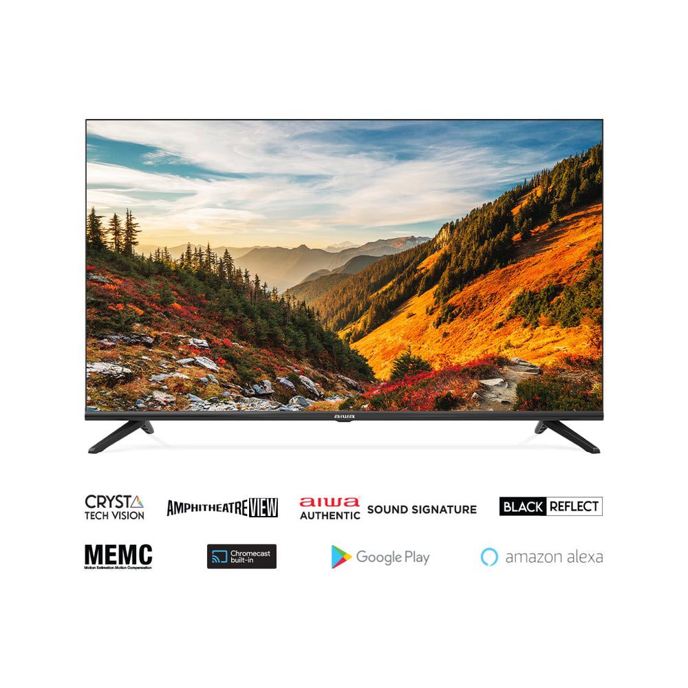 Téléviseur Intelligent AIWA 32” HD Ready – Google TV 2023 | LED, Tuner HD, HDR, HDMI et USB