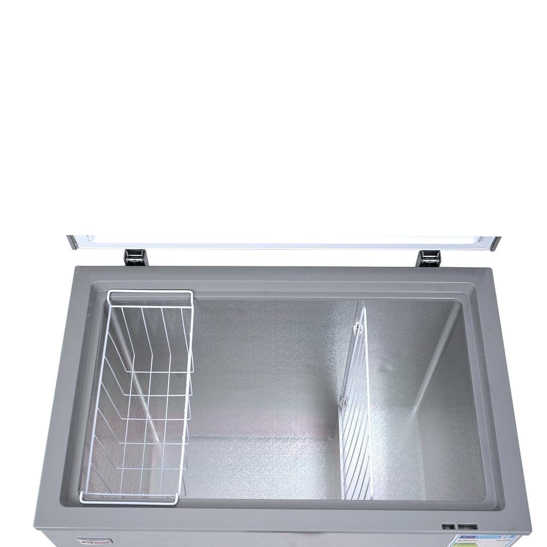 CONGÉLATEUR HORIZONTAL ASTECH 280L – CH280S – GRIS – ÉCLAIRAGE LED – CLASSE A+