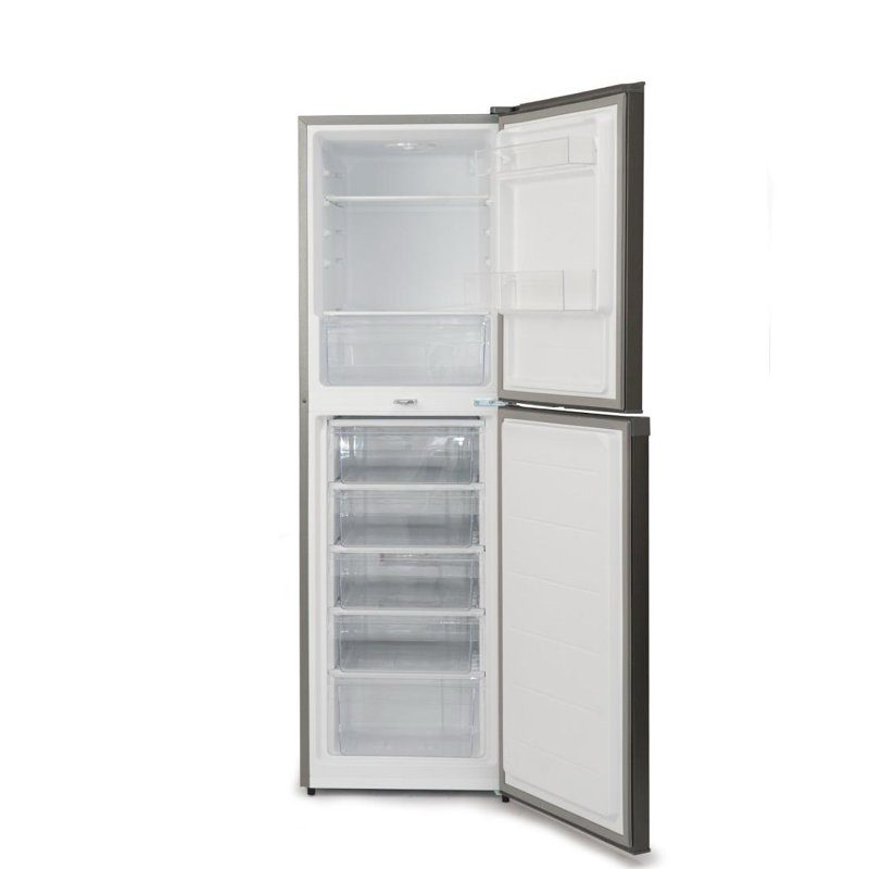 Réfrigérateur Combiné ASTECH FC295PS - 260L - 5 Tiroirs - Gris Inox - Classe A+