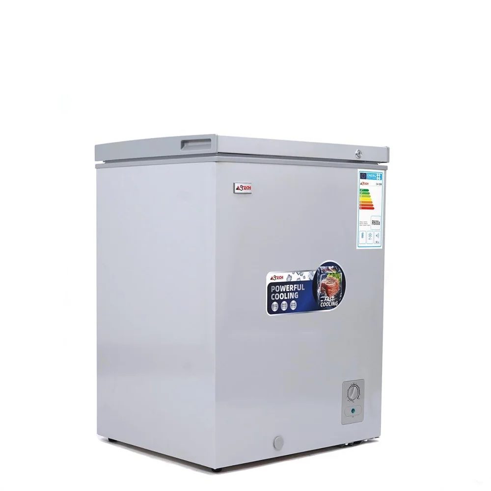 Congélateur Horizontal - Astech - CH195W - 200L  - Classe A+ - Refroidissement Rapide - Silencieux & Économique