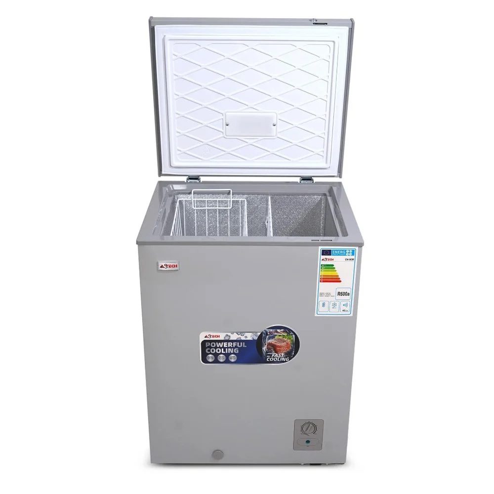 Congélateur Horizontal - Astech - CH195W - 200L  - Classe A+ - Refroidissement Rapide - Silencieux & Économique