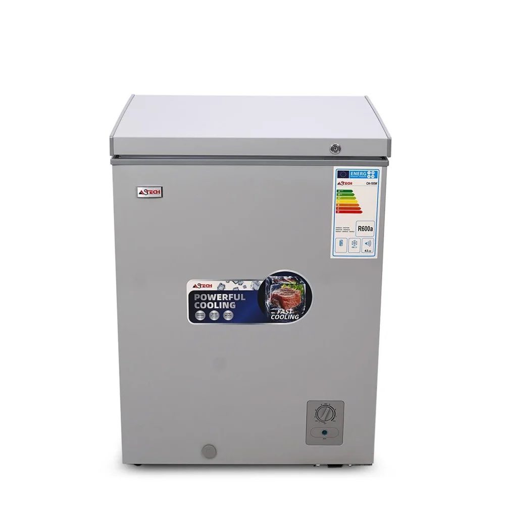 Congélateur Horizontal - Astech - CH195W - 200L  - Classe A+ - Refroidissement Rapide - Silencieux & Économique