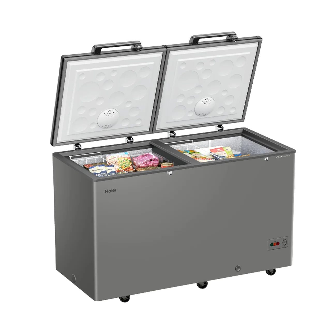 Congélateur Horizontal - Inverter 700L - HCF588VS – Super Congélation, Économie d’Énergie A+, Gris Métallisé