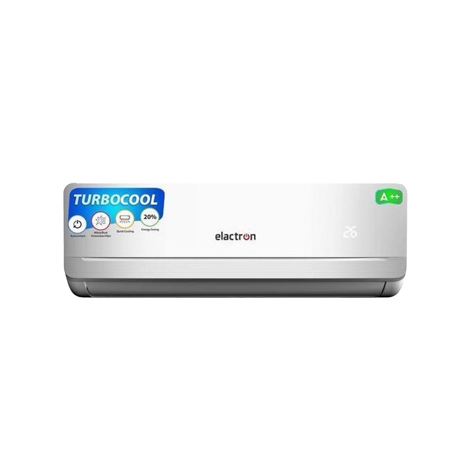 Climatiseur Split ELACTRON 9000 BTU Inverter – Économie d’énergie A+++ - Refroidissement rapide et silencieux
