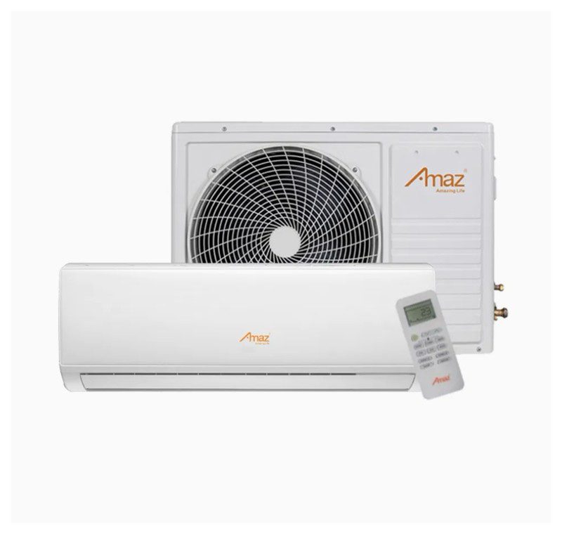 Climatiseur Split Amaz 18000 BTU – 2CV – Gaz R410 – Refroidissement & Chauffage – Modèle 18KAL991