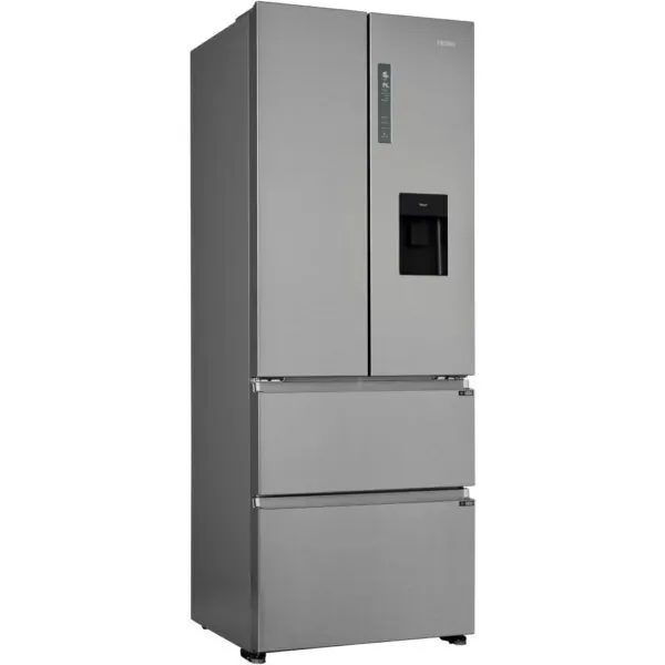 Réfrigérateur Américain Haier HFR5719EVMG – 444L – No Frost – Classe A+ – Inox Gris - Garantie 12 mois