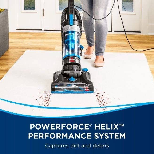 Aspirateur BISSELL PowerForce Helix 2111E – Aspiration Puissante Sans Sac 1100W