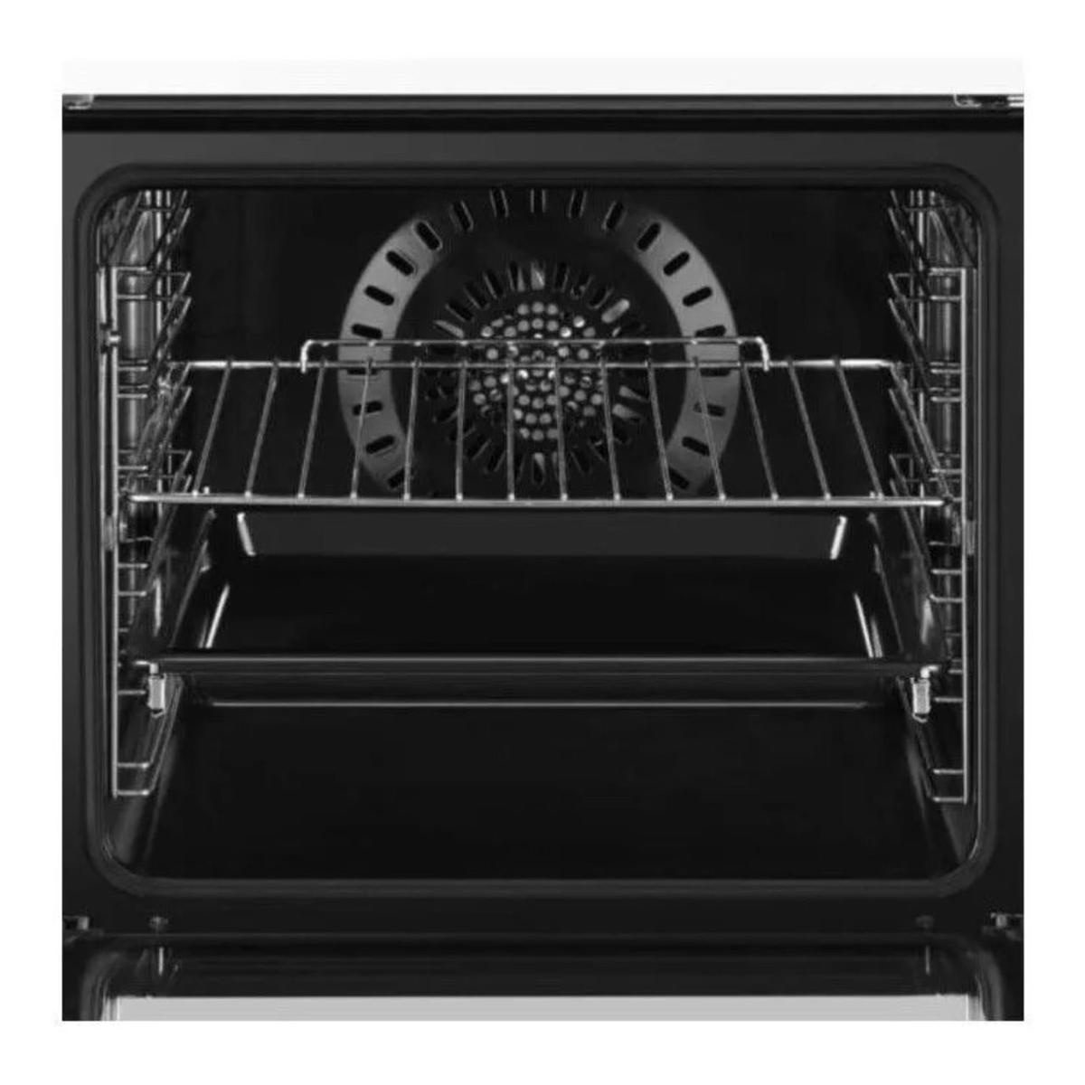 Four Encastrable Haier 60x60 cm Électrique – HOQK2ANN3GB – Chaleur tournante, Classe A+, Noir