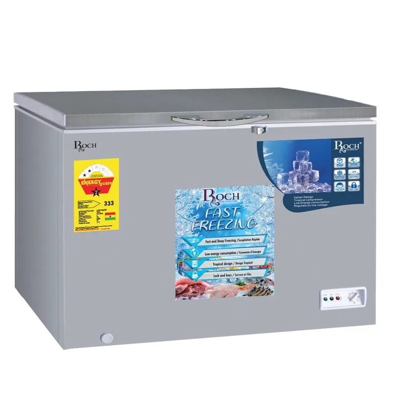 Congélateur Horizontal - Roch - 350 L Gris – RCF350B – Garantie 12 Mois