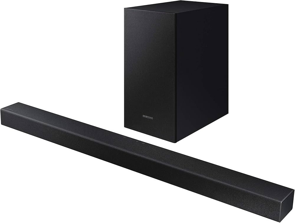 Barre de Son - Samsung - HW-T450 2.1 - Canaux 200W - Caisson de Basses Sans Fil Bluetooth
