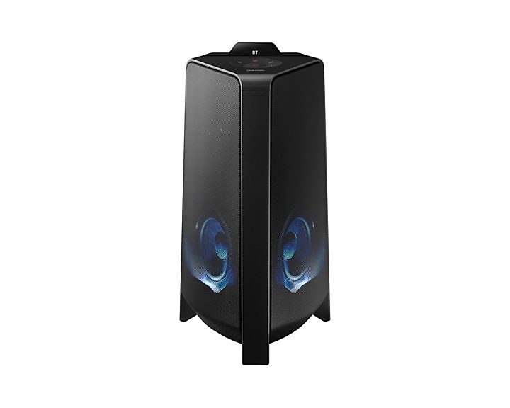 Sound Tower Samsung MX-T50/XT 500W – Enceinte Bluetooth Puissante avec Effets DJ, Karaoké et Éclairage LED