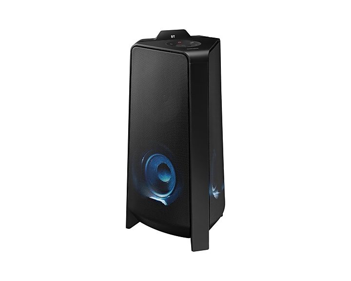 Sound Tower Samsung MX-T50/XT 500W – Enceinte Bluetooth Puissante avec Effets DJ, Karaoké et Éclairage LED