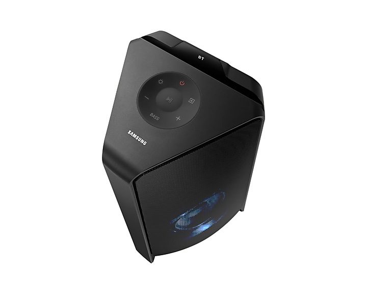 Sound Tower Samsung MX-T50/XT 500W – Enceinte Bluetooth Puissante avec Effets DJ, Karaoké et Éclairage LED