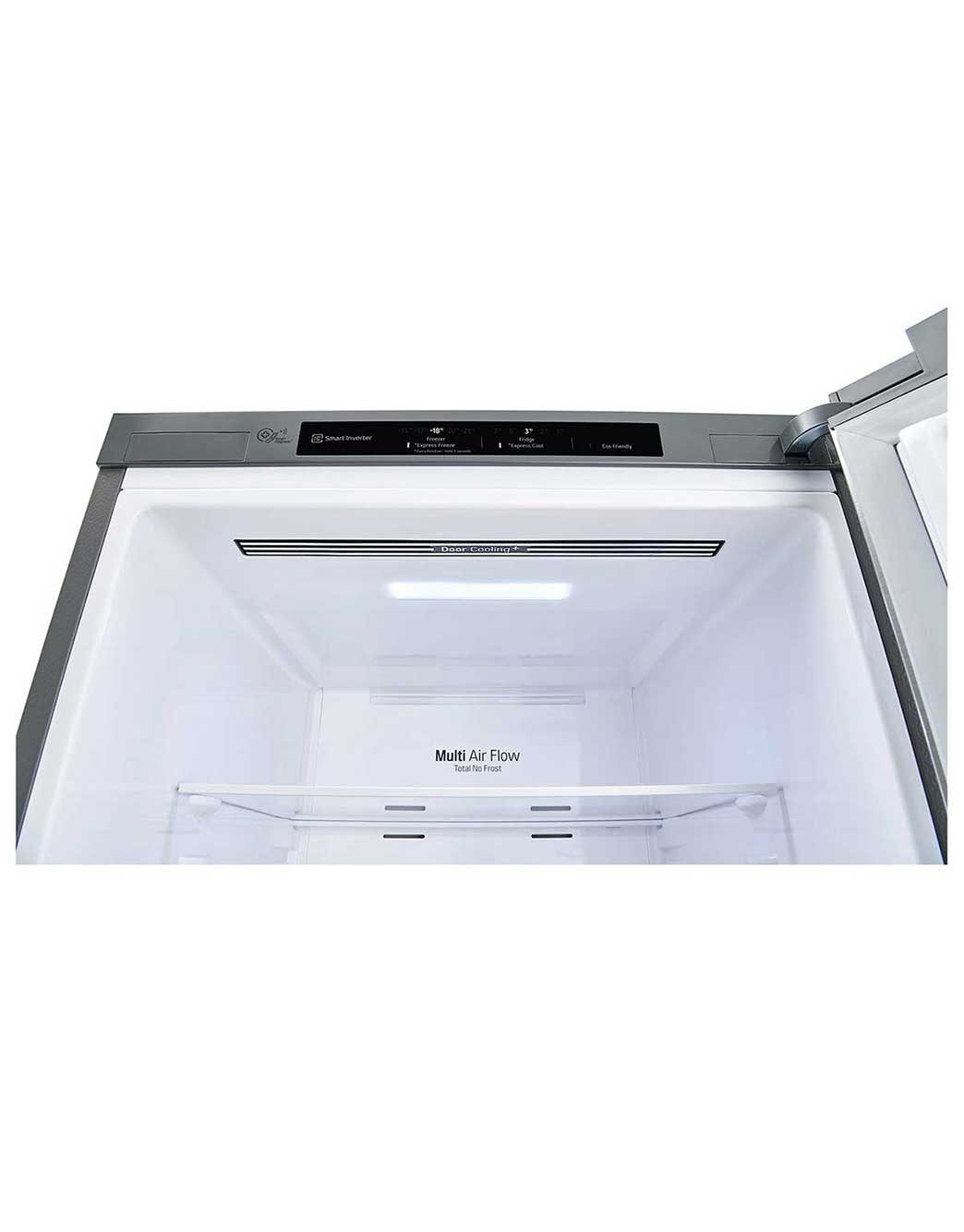 Réfrigérateur Combiné - LG - GC-B369NLJM 306 Litres - No Frost Smart Inverter Gris
