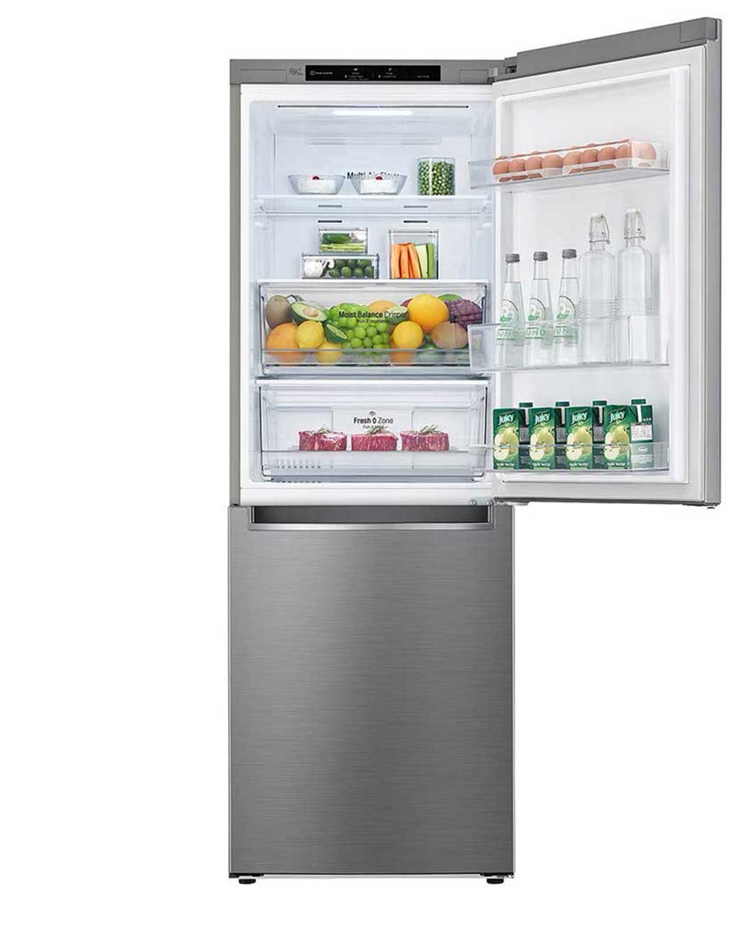 Réfrigérateur Combiné - LG - GC-B369NLJM 306 Litres - No Frost Smart Inverter Gris