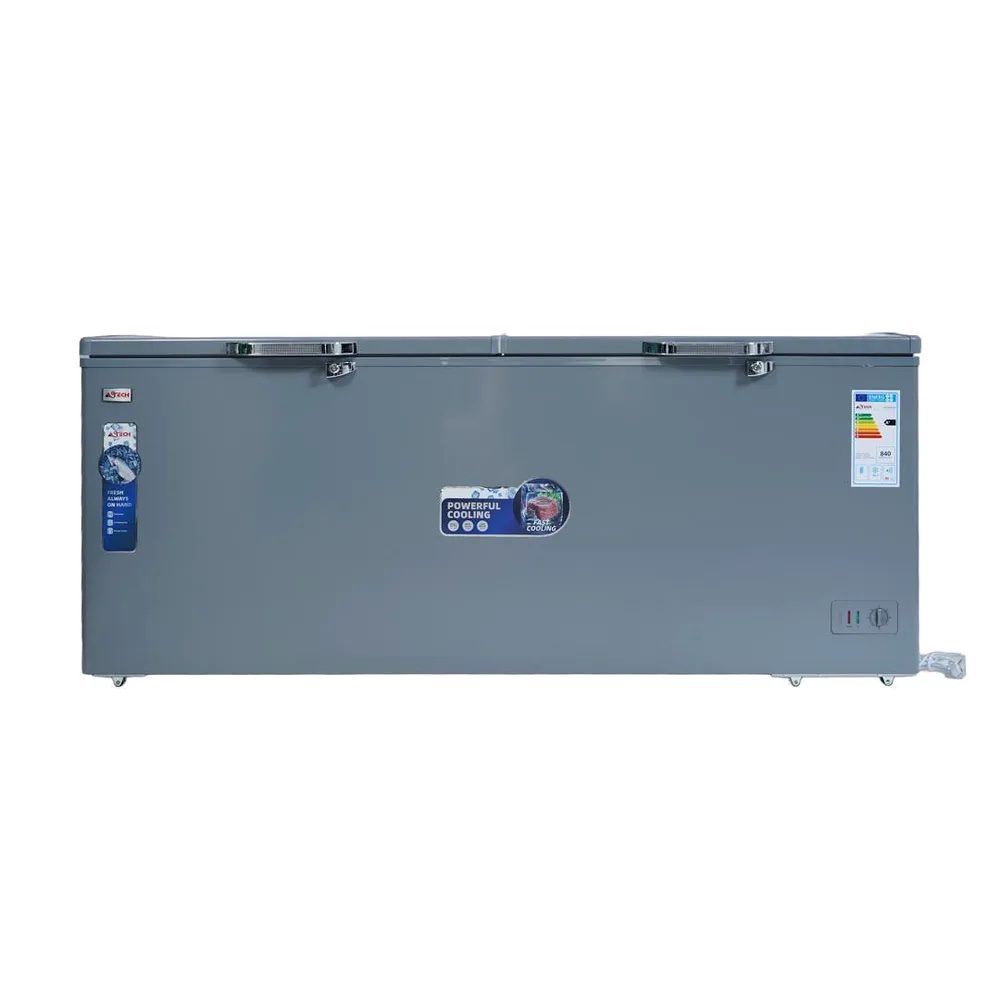 Congélateur Horizontal - ASTECH - 700L CH700GM - Gris – 2 Portes - Garantie 12 mois