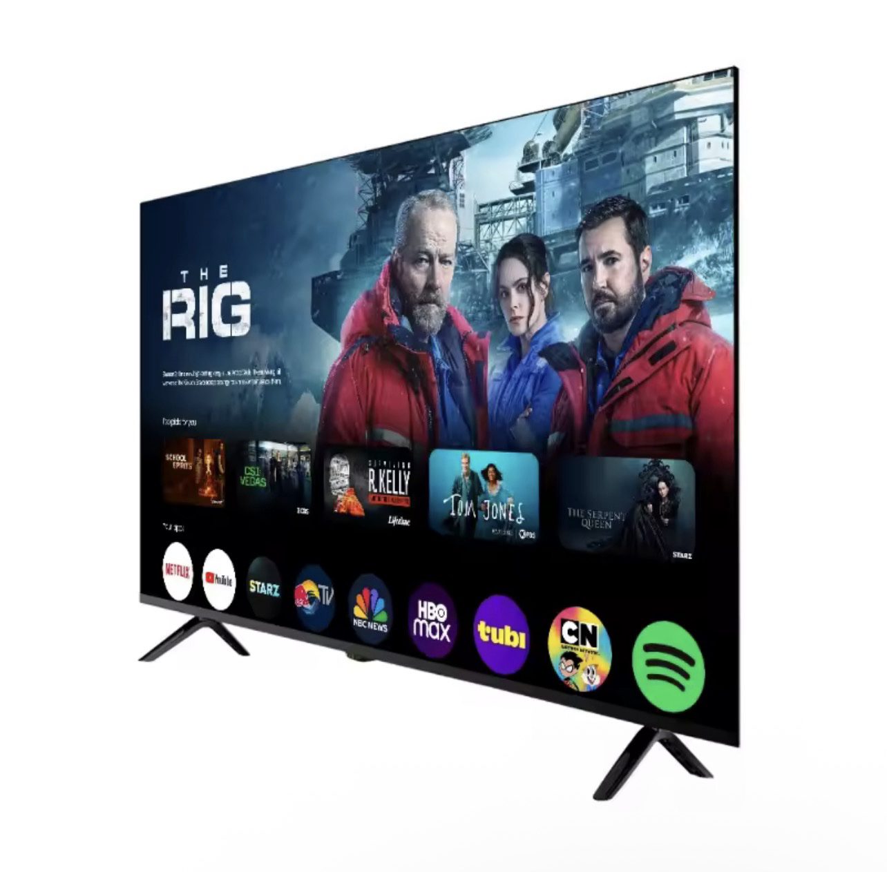 Téléviseur WIWLIL 65″ Smart TV 4K UHD – 65QBF1W, WiFi, Netflix & YouTube