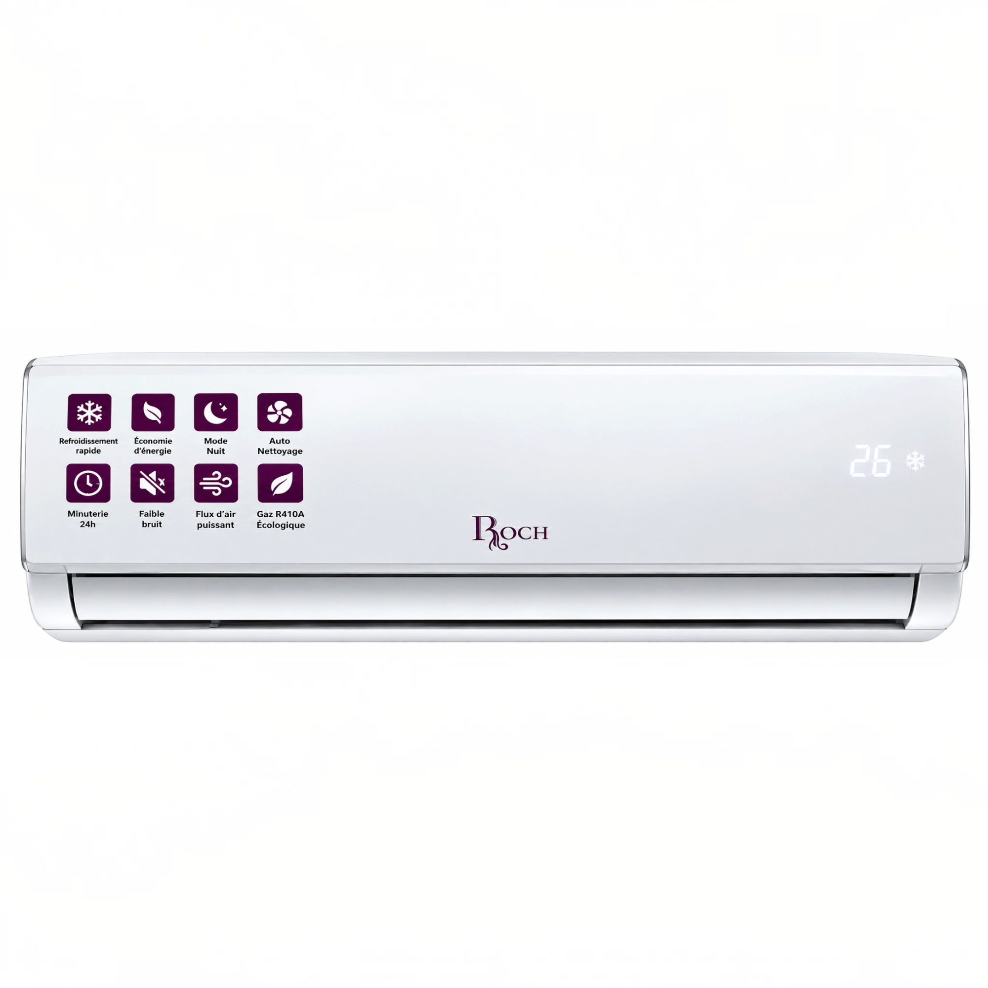 SPLIT ROCH - 18 000 BTU – 2,5 CV – R410A - GARANTIE 12 MOIS