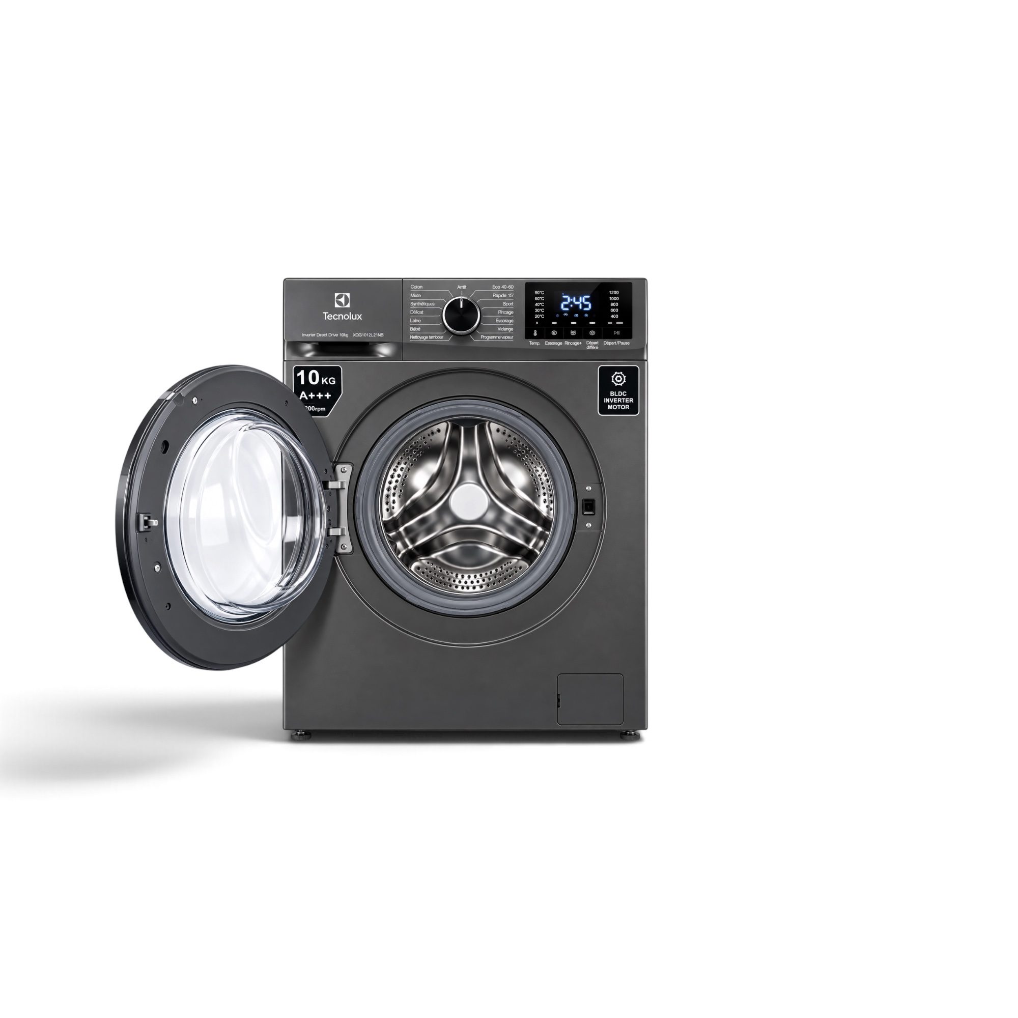 MACHINE À LAVER TECNOLUX 10 KG A+++ INVERTER – 1200 TR/MIN