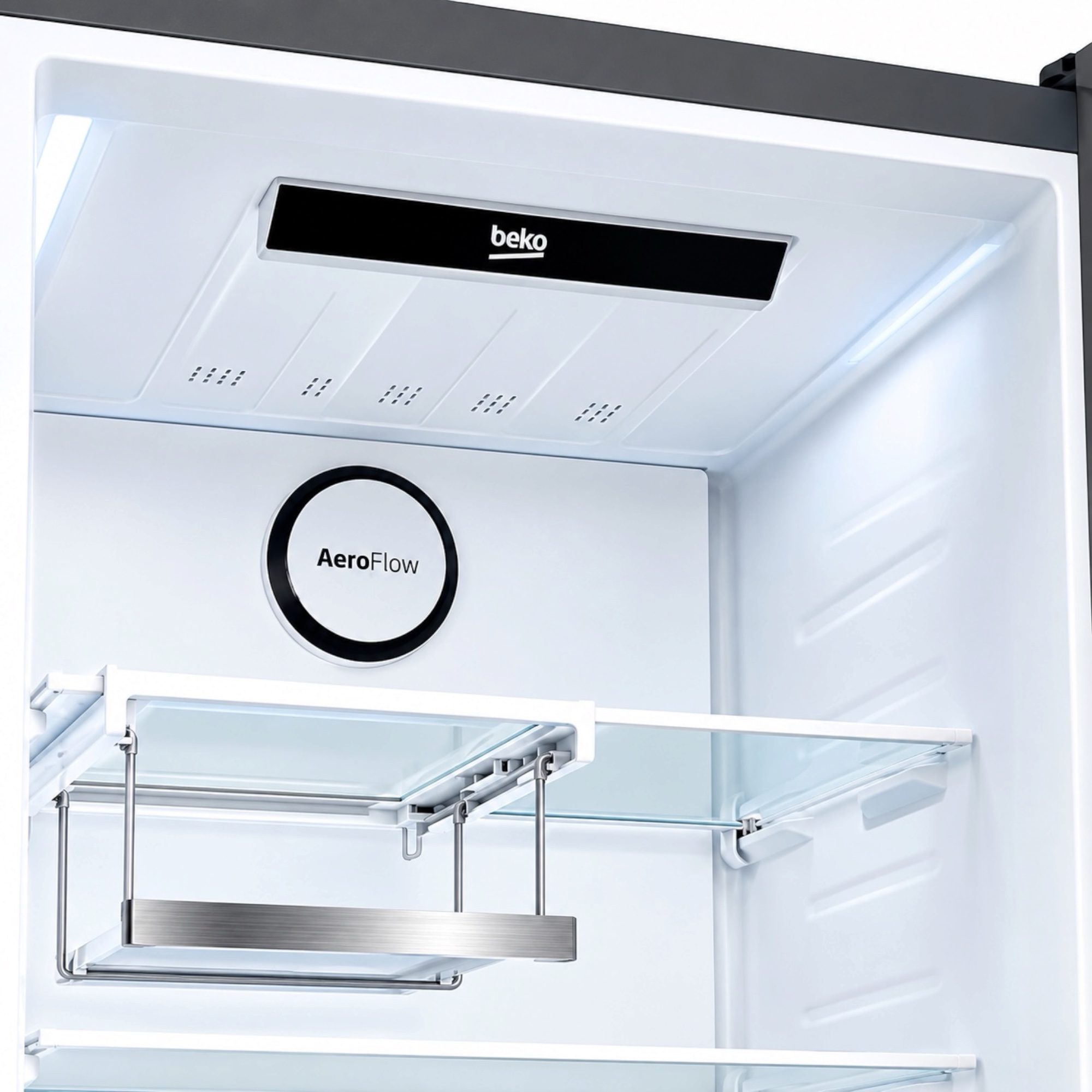 RÉFRIGÉRATEUR BEKO COMBINÉ 407 L NO FROST – 3 TIROIRS – B7RCNA407ZXBR