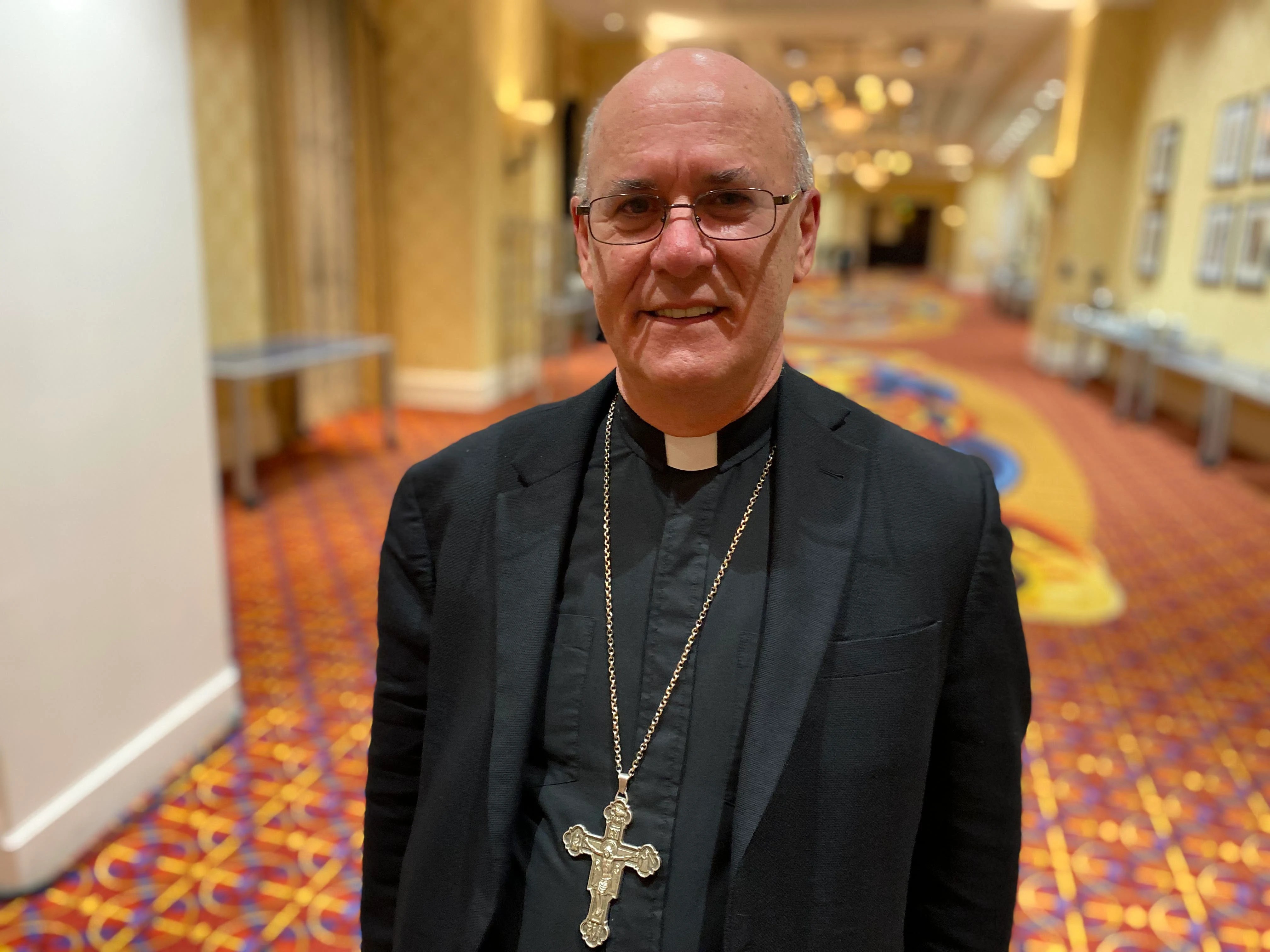Bishop Kevin C. Rhoades of Fort Wayne-South Bend, Indiana, was tabbed as the next chair of the Committee for Religious Liberty on Nov. 16, 2022, in Baltimore. Credit: Shannon Mullen/CNA