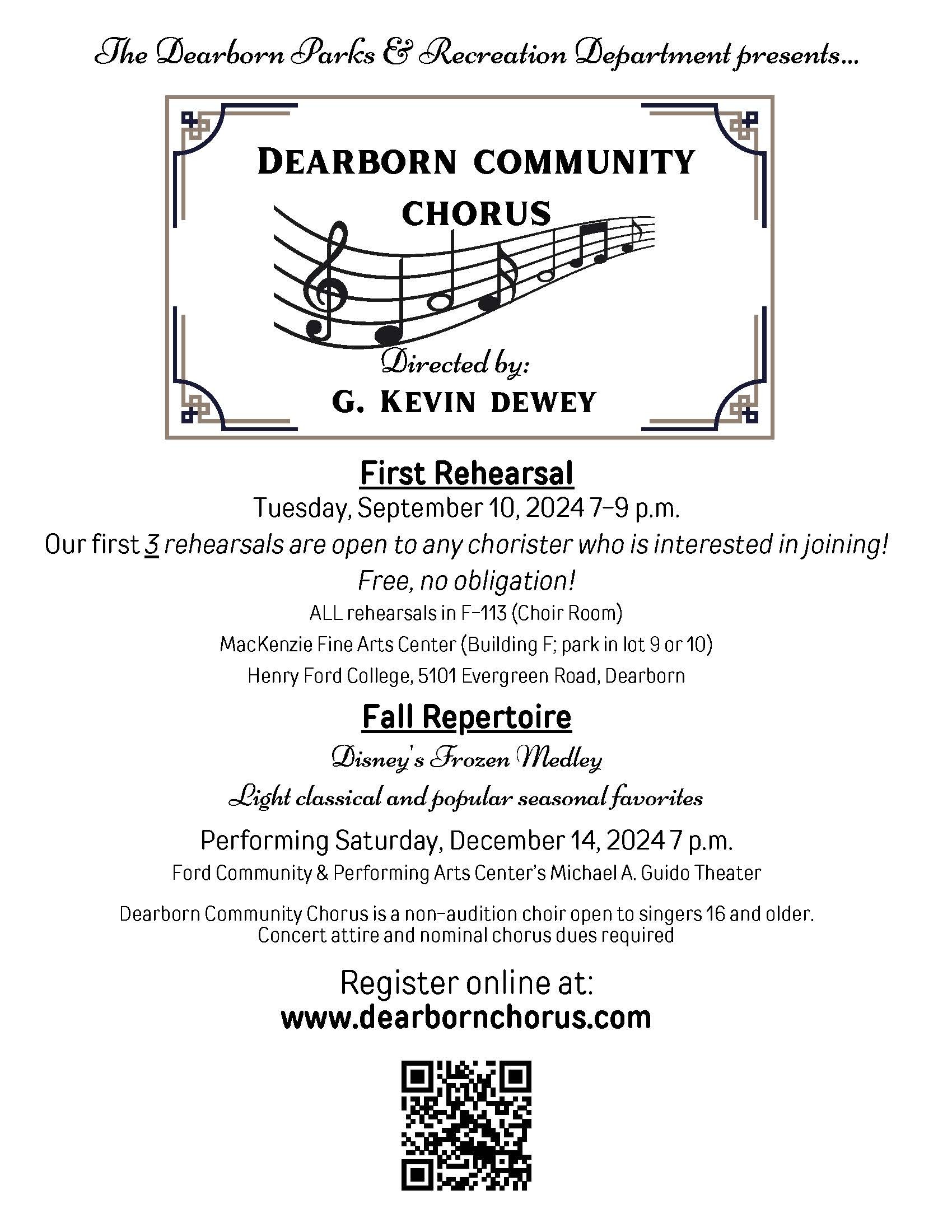 Dearborn theater: michael a. guido theater at ford community and performing arts center, michigan