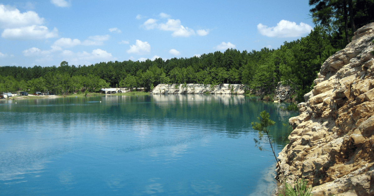 Blue Lagoon A Hidden Swimming Hole In Texas With Crystal Clear Water Blue Lagoon Tx 2 