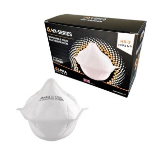 Alpha Solway HX-3 FFP3 Disposable Face Mask - Small Size