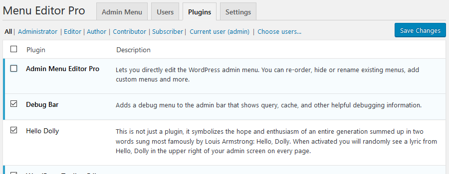 ​you may want to ex. Admin Menu Editor Pro
