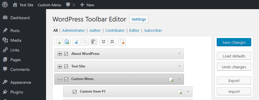 To create or edit a navigation menu on your site, go to appearance > . Admin Menu Editor Pro