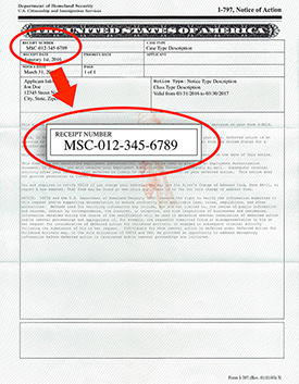 USCIS My case status does not recognize receipt number Entered 2024 ...