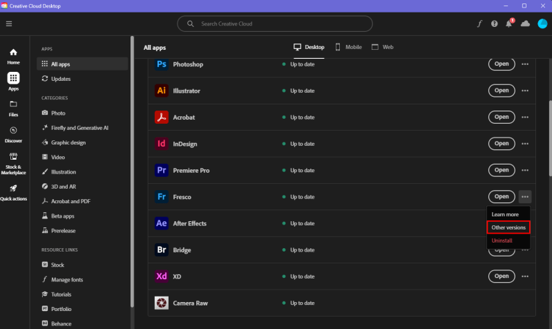 Cannot Rollback To Previous Versions Adobe Community 14600011 - Artistic Space Background - 8K