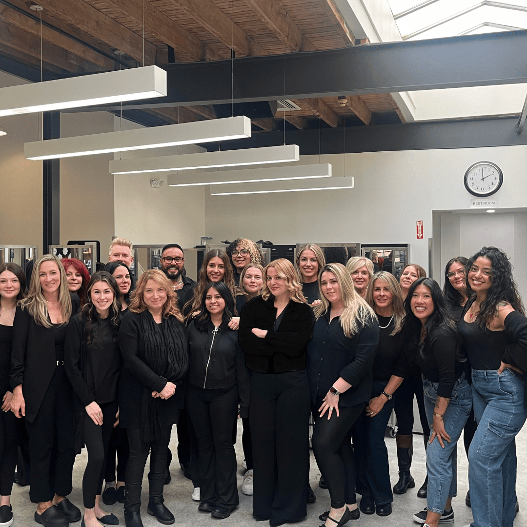 Our Colorists Learning All About Aveda's Newest Demi Formula
