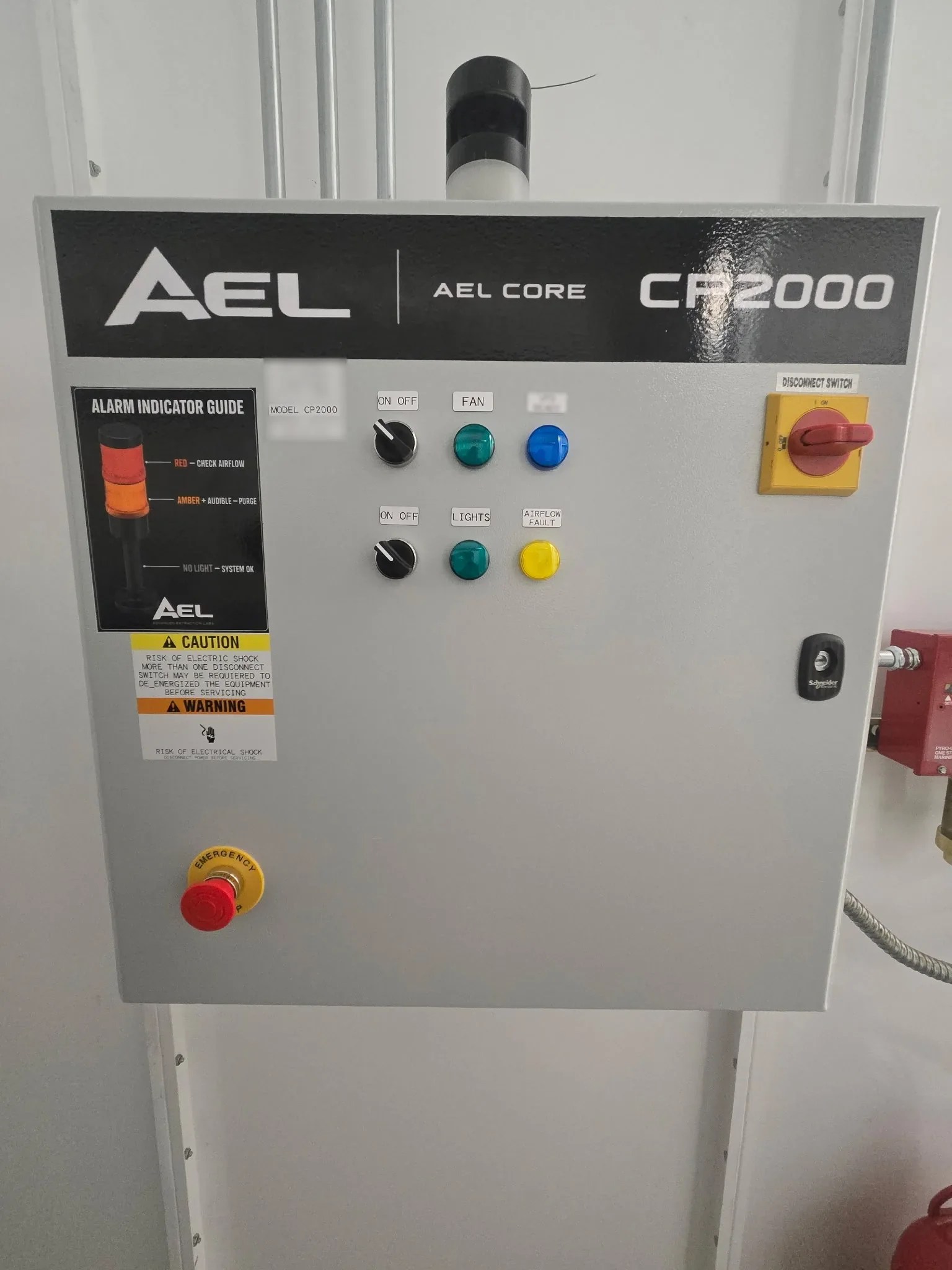 CP2000 advanced ventilation system available as a Sentinel Mini option