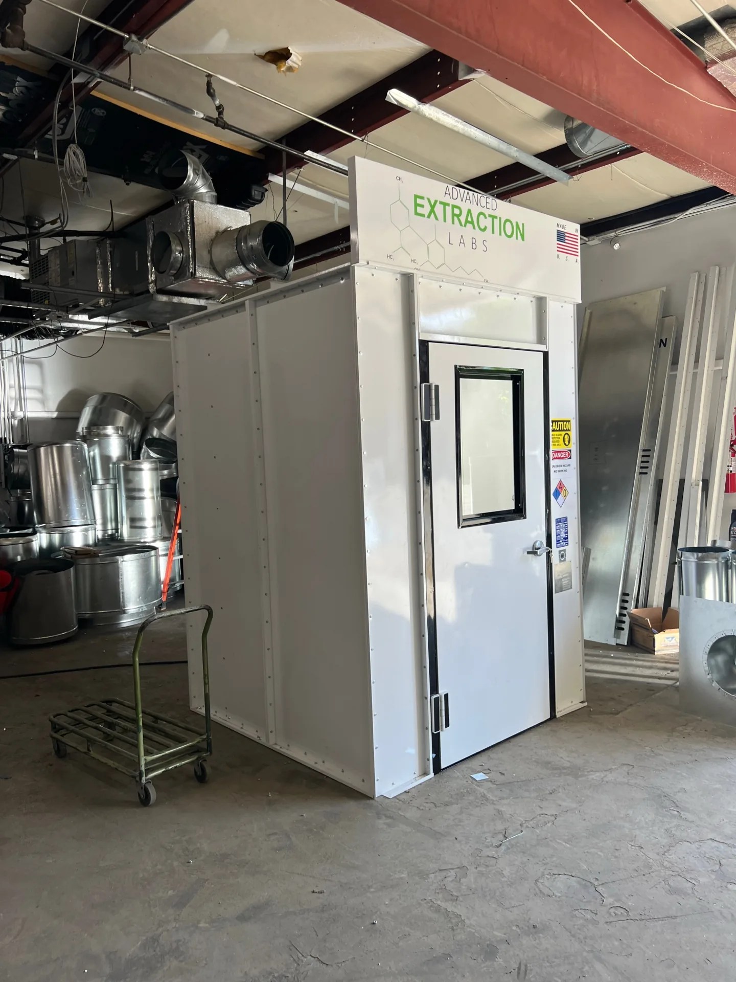 Degassing Booth