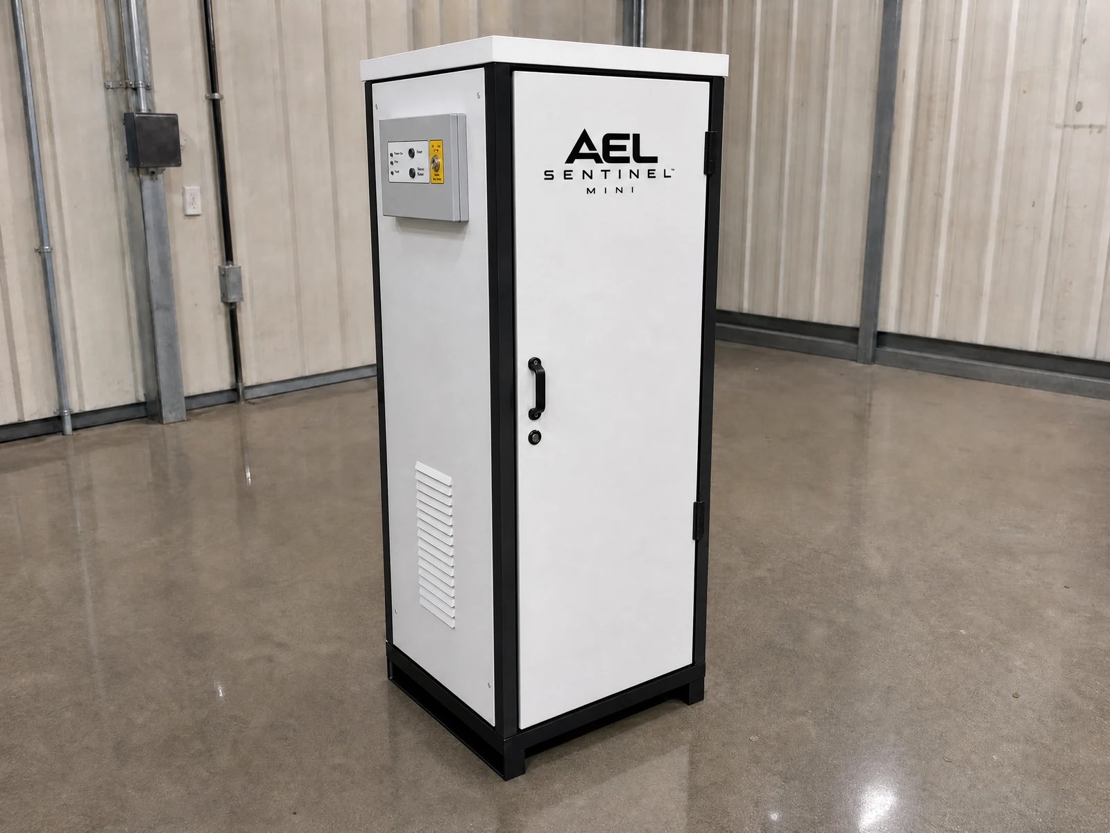 Sentinel Mini 30 closed battery storage cabinet