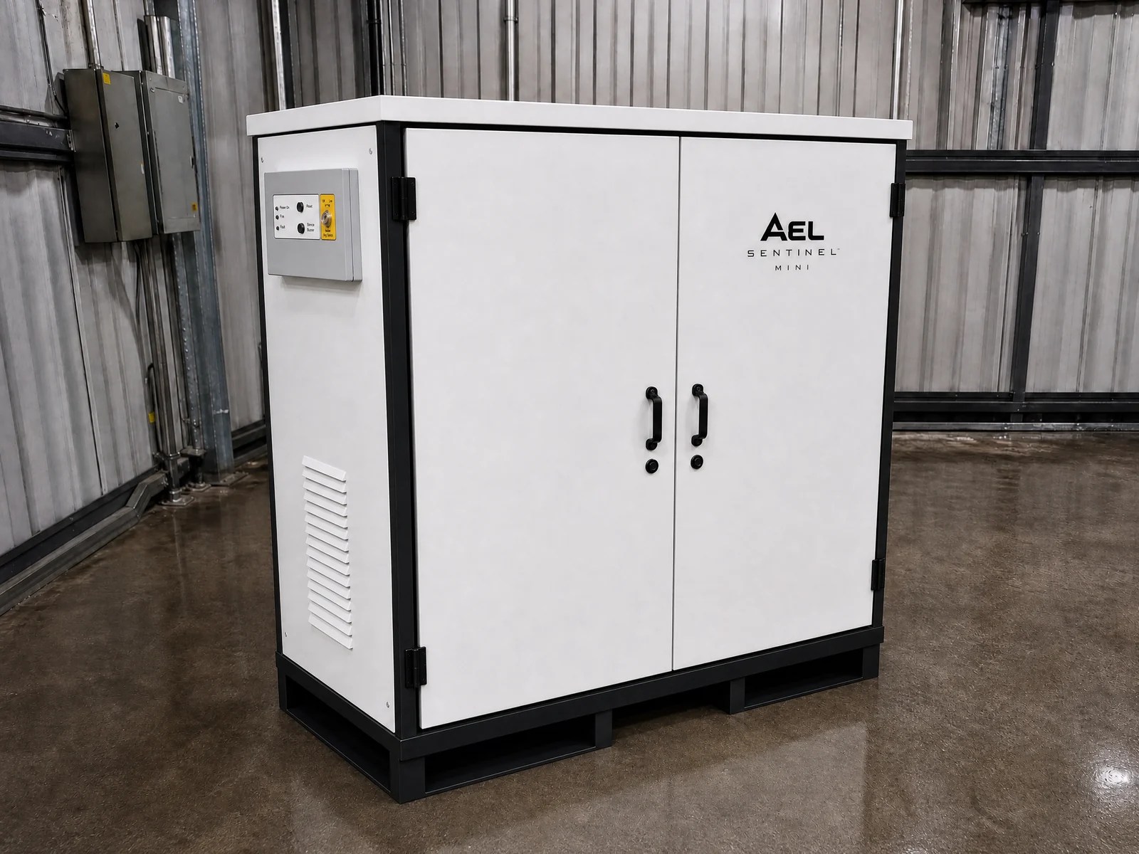 Sentinel Mini 40 closed battery storage cabinet