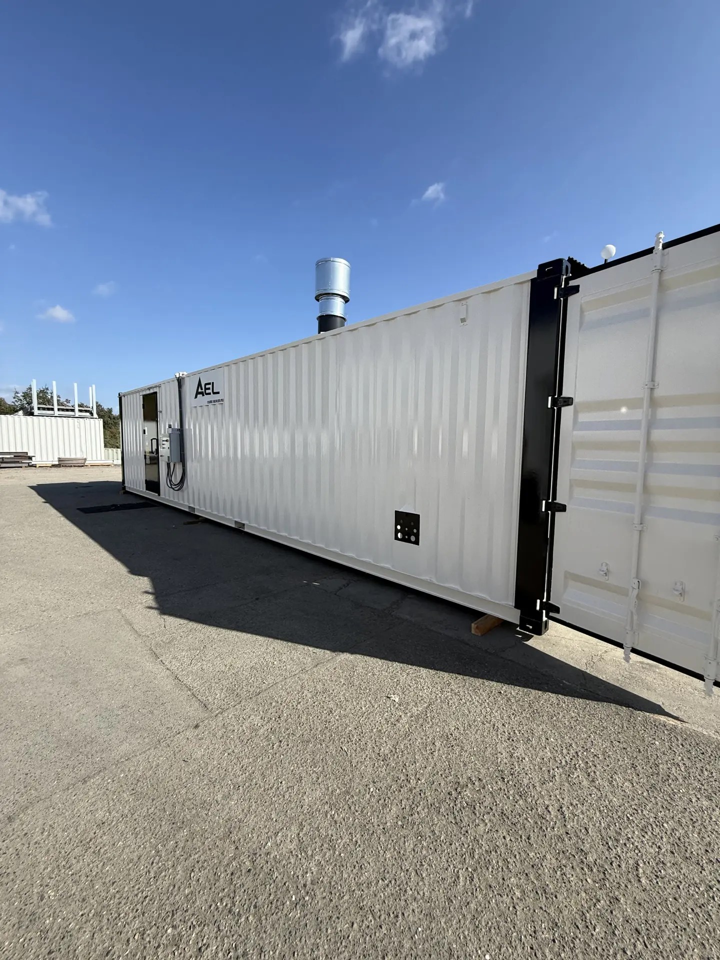 Sentinel 8×40 walk-in battery storage enclosure