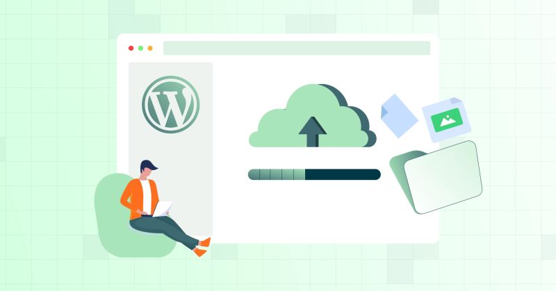 What Is Wp Content Uploads And How To Upload Files 2025 Advanced File Manager - Premium Light Illustration Gallery - 4K