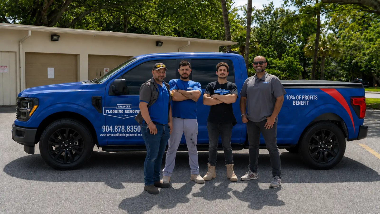 Jacksonville flooring removal company team — Advanced Flooring Removal