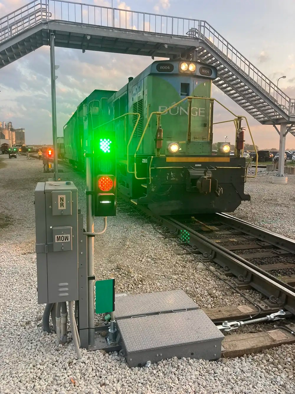 Switch position indicator with LED integration