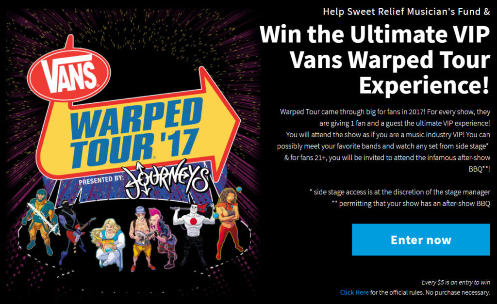 Warped Tour VIP 2017 // ADVENTR.co