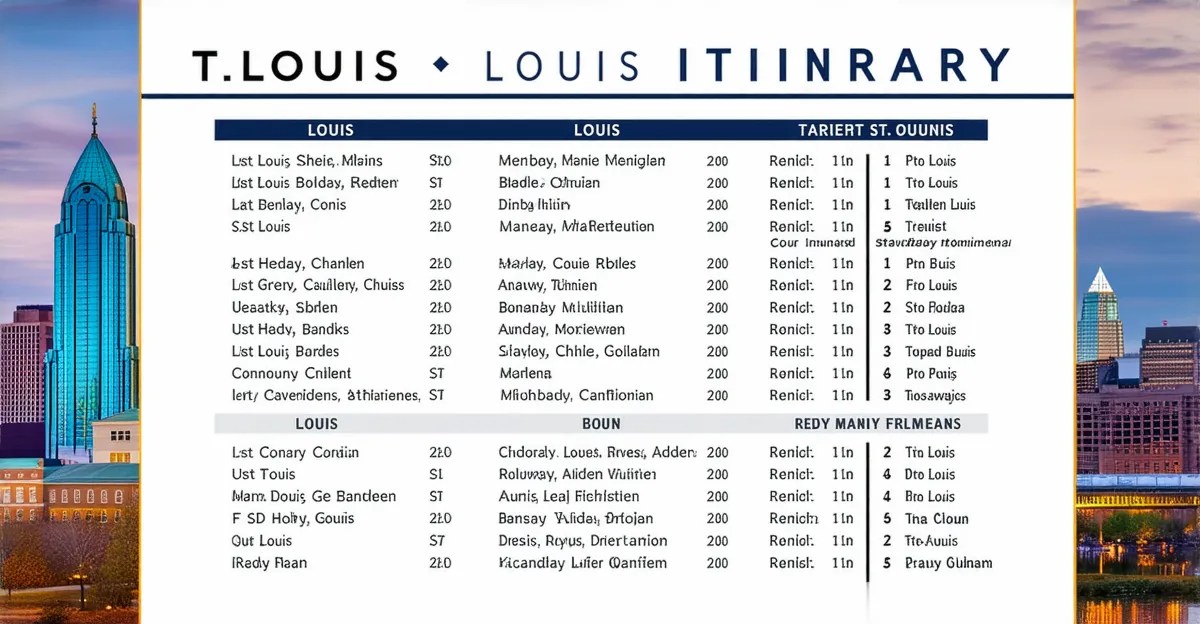 St louis itinerary: explore iconic landmarks