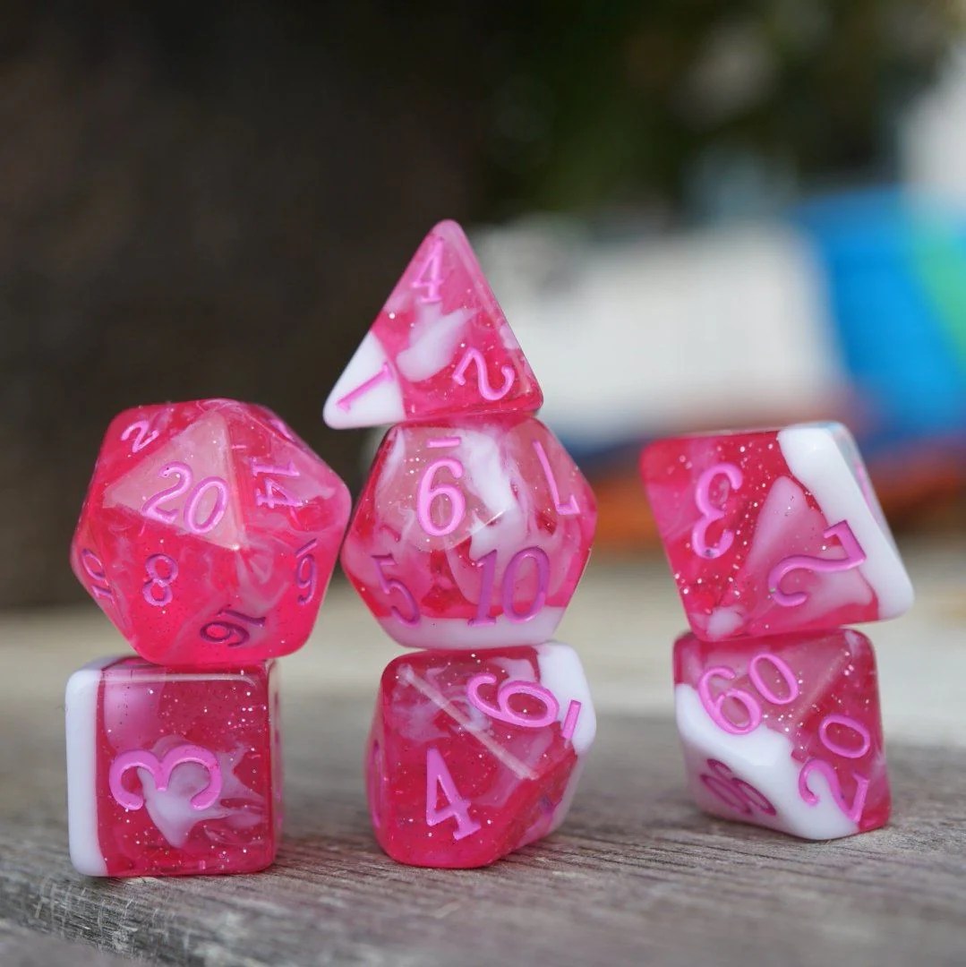 Cream Soda Float dice set Ice Cream Dice Adventure Dice