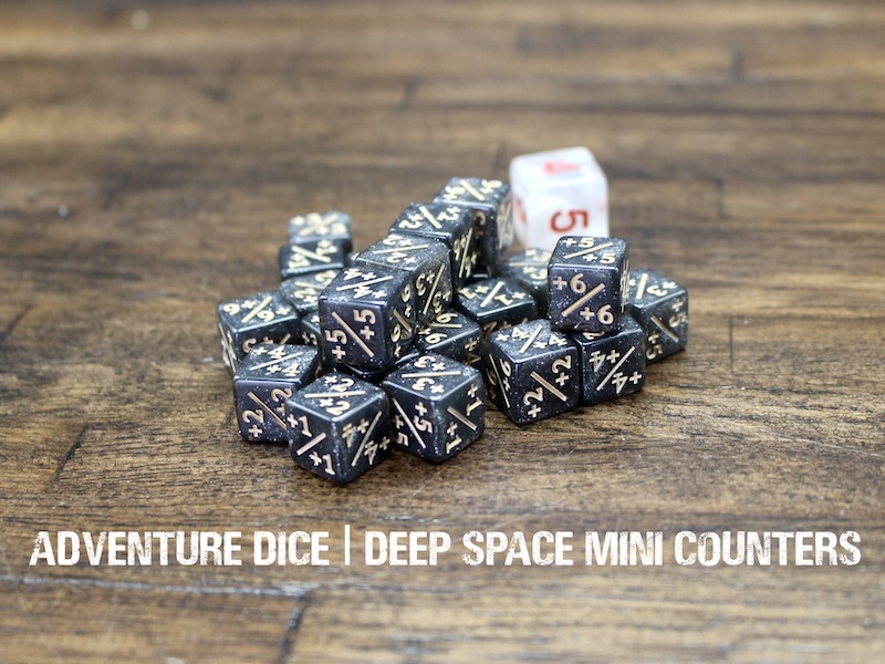 diceページ Deep Space mini d6 counters – Adventure Dice