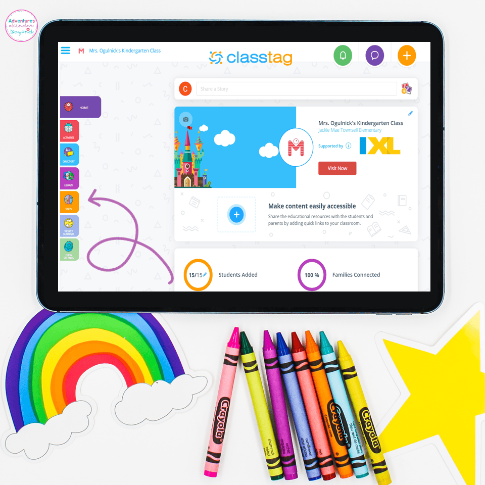 Parent Communication with ClassTag - Adventures in Kinder and Beyond
