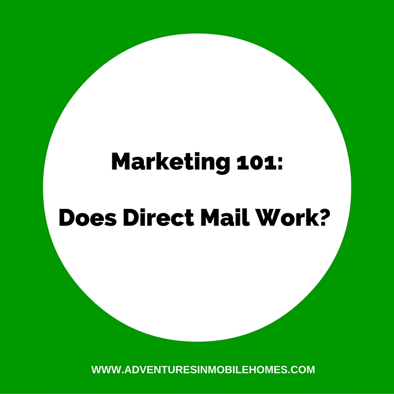 Marketing 101: does direct mail work?